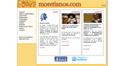 Desktop Screenshot of moretianos.com
